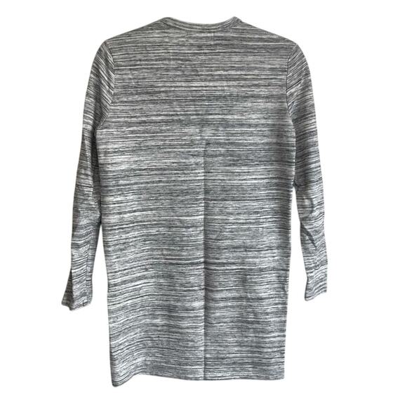 Forever 21 Gray Marled Long Sleeve Mini Sweater Dress Women's Small - Picture 4 of 4